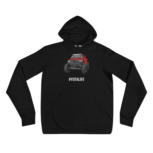 1st Gen Tacoma Crawler - Red hoodie