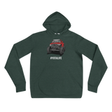 1st Gen Tacoma Crawler - Red hoodie