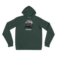 1st Gen Tacoma Crawler - White hoodie