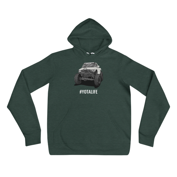 1st Gen Tacoma Crawler - White hoodie