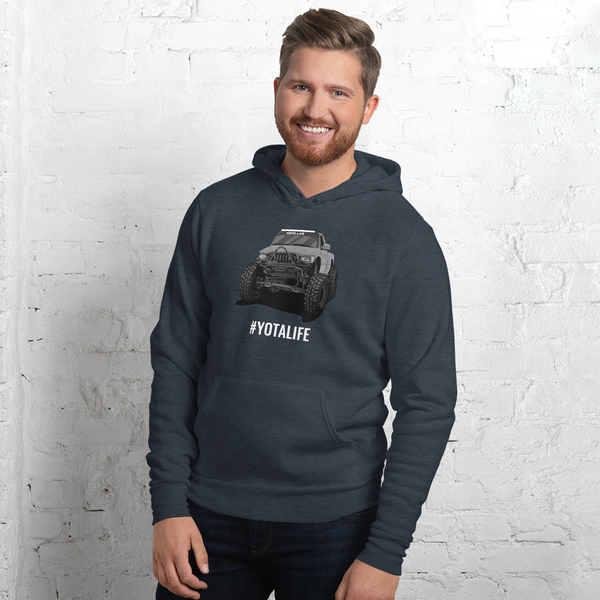 1st Gen Tacoma Crawler - Pewter hoodie