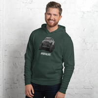 1st Gen Tacoma Crawler - Pewter hoodie