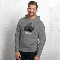 1st Gen Tacoma Crawler - Pewter hoodie