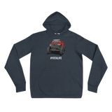 1st Gen Tacoma Crawler - Red hoodie
