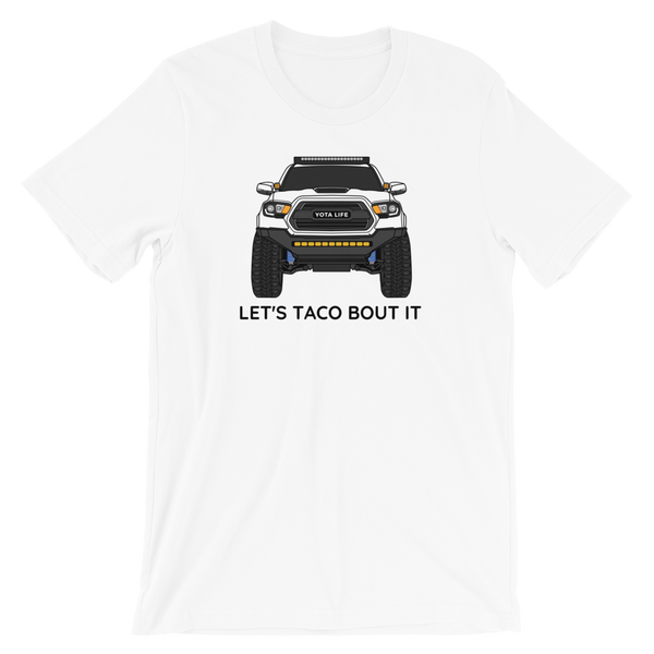 White Gen3 Tacoma T-shirt