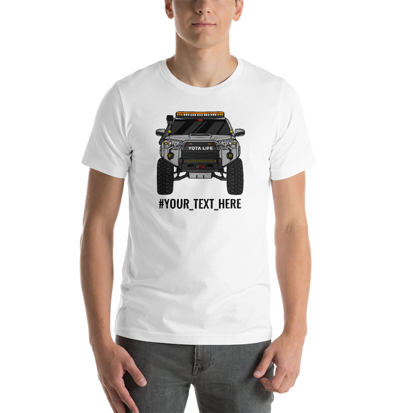 Silver 5th Gen 4Runner Shirt - Add your own text