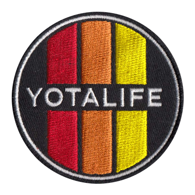 Retro Round Yota Life Patch